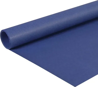 Produktbild von Clairefontaine Geschenkpapier "Kraft" dunkelblau auf Rolle (B)700 mm x (L)10,0 m