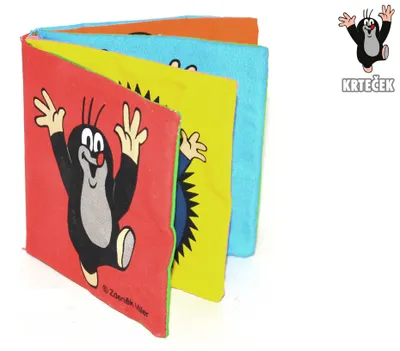 Image de Livre textile Taupe 10x10,5 Cm