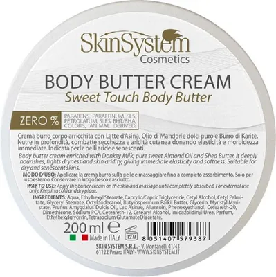 Produktbild von SkinSystem Body Butter Cream 200ml - Körperbuttercreme