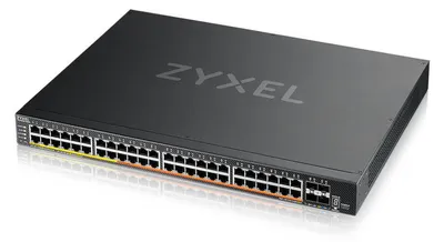 Obrázok produktu pre Zyxel XMG2230-52HP, Riadený, L2/L3, 2.5G Ethernet (100/1000/2500), Podpora napájania cez Ethernet (PoE), Inštalácia do Racku, 1U