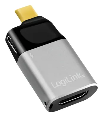 Produktbild von LogiLink USB 3.2 Gen2 Grafikadapter USB-C - HDMI/USB-C