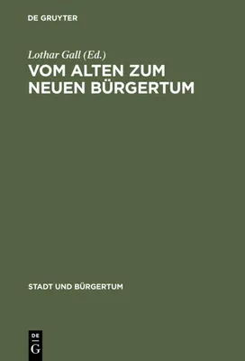 Produktbild von Vom alten zum neuen Bürgertum
