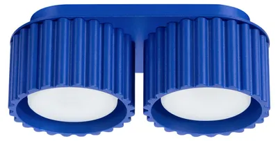 Zdjęcie produktu dla Reflektor spot AURA ultramaryna 2xGX53x10W aluminium wym:8x21x10cm IP20 Sollux Lighting