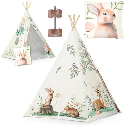 Obrázok produktu pre Namiot tipi dla dzieci Nukido - beżowe