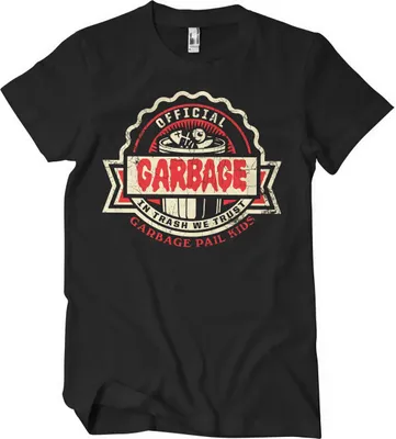 Produktbild von Official Garbage T-Shirt - Large - Black