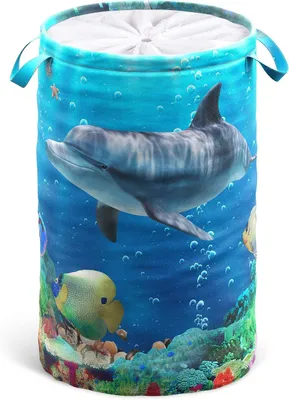 Imagen del producto de SANILO® Cesta para la ropa, modelo Delfín