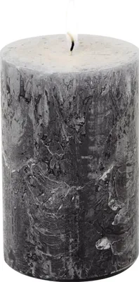 Image de Bougie rustique grise IHR 11 cm