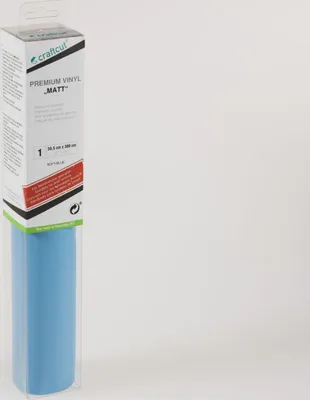 Produktbild von craftcut M32 Plotterfolie matt SOFT-BLUE 30,5 x 300 cm