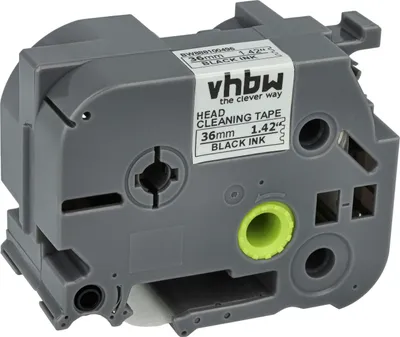 Produktbild von vhbw Druckkopf Reinigungskassette kompatibel mit Brother PT RL700S, P900W, P950NW, P950W Beschriftungsgerät - 2,5mx 36mm