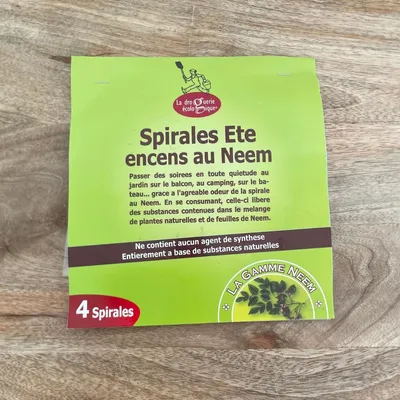 Image de Spirale encens d'été au Neem