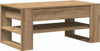 Produktbild von vidaXL Couchtisch Artisan-Eiche 102 x 55 x 45 cm Holzwerkstoff