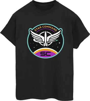 Produktbild von Disney - "Lightyear Star Command" T-Shirt für Damen BI33959 (S) (Schwarz)