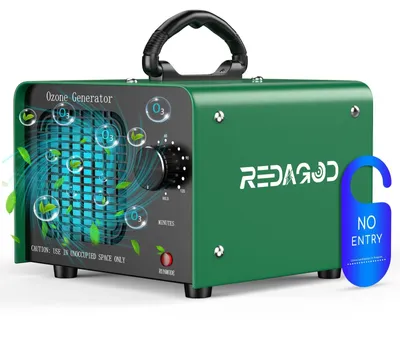 Produktbild von Ozongenerator 48000mg h Ozonisator 120-Min Timer Leistungsstarke Ozongenerator Grün