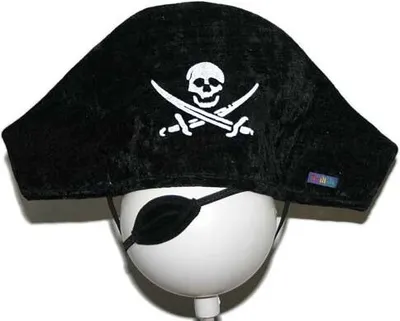 Produktbild von Faschingskostüm Piratenhut und Augenklappe