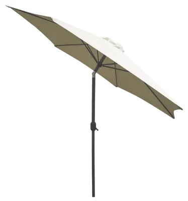 Produktbild von Linder Exclusiv Knick Sonnenschirm, Gartenschirm Ø 300 cm,mit Kurbelmechanismus,Beige