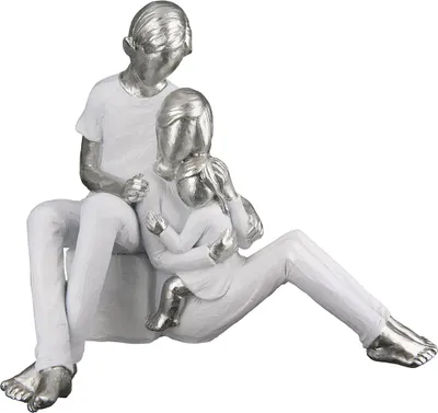 Obrázek produktu pro Casablanca figurka, rodina, "Elternfreude", syntetická pryskyřice, bílá, , d. 13,5 cm, š. 20,5 cm, v. 17 cm 79789