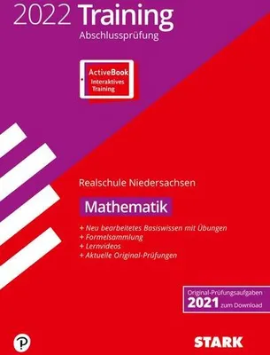 Produktbild von STARK Training Abschlussprüfung Realschule 2022 - Mathematik - Niedersachsen