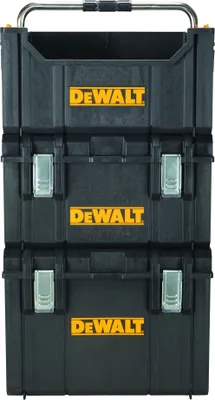 Produktbild von DeWalt DWST1-75654 - TOUGHSYSTEM Mobiler Werkzeugkasten, 325 x 555 x 277 mm, Tragfähigkeit 20 kg