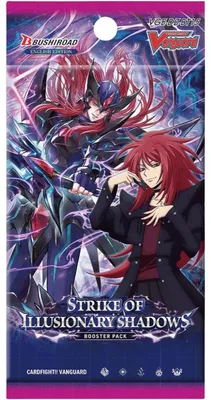 Produktbild von Cardfight!! Vanguard Strike of Illusionary Shadows Booster Pack - 7 Karten