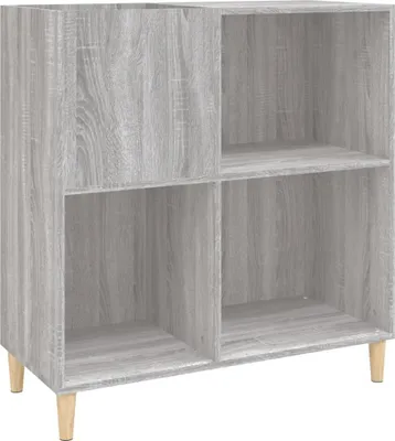 Obrázok produktu pre vidaXL Skriňa na taniere Grey Sonoma 84,5x38x89 cm odvodený výrobok z dreva