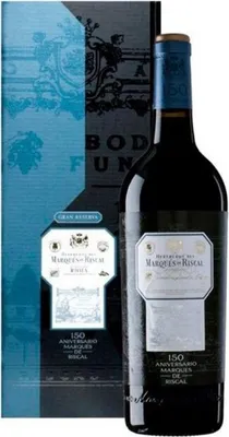 Produktbild von Marques de Riscal Gran Reserva 150 Aniversario estuchado Rotwein Spanien RIOJA D.O.C 75.00 cl 14.0 %