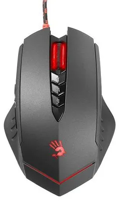 Zdjęcie produktu dla Mysz gamingowa A4tech BLOODY V8, do 3200DPI, technologia V-Track, pami 160KB, USB, CORE 2, metalowe podkadki