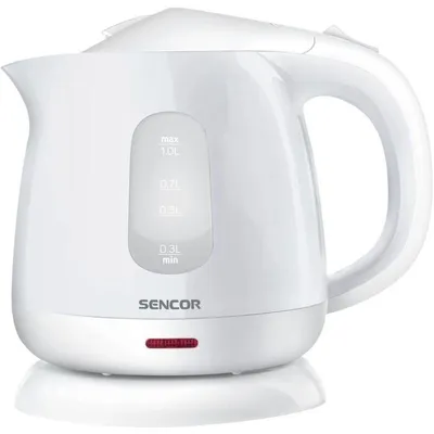 Image de Bouilloire - SENCOR - SWK 1010WH - 1100 W - 1 L - Blanche