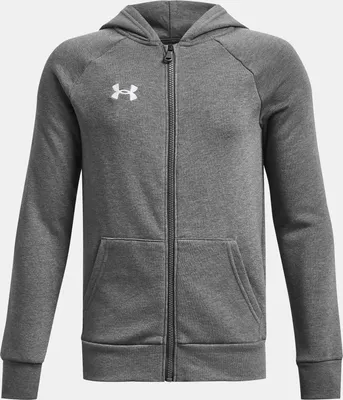 Obrázok produktu pre Mikina UA Rival Fleece FZ Hoodie-GRY