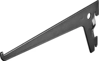 Produktbild von Winkelträger 1-reihig L 200 mm schwarz