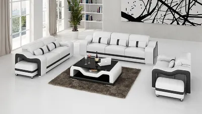 Produktbild von Sofagarnitur 3+1+1 Sitzer Stilvolle Designermöbel