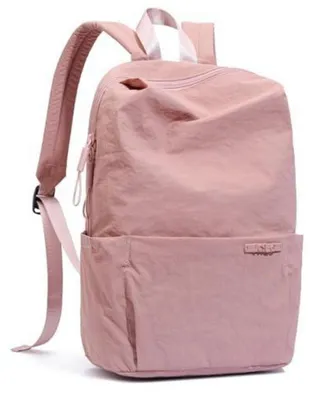 Produktbild von Rucksack Damen Herren Schulrucksack Wasserdicht Rosa 25x37x13cm für Arbeit Schule Reisen Outdoor