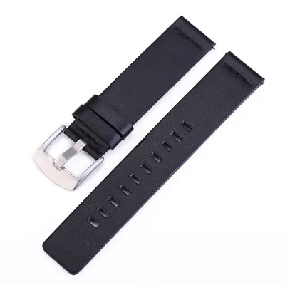Immagine prodotto di BStrap Cinturino in pelle fine per Samsung Gear S3, nero