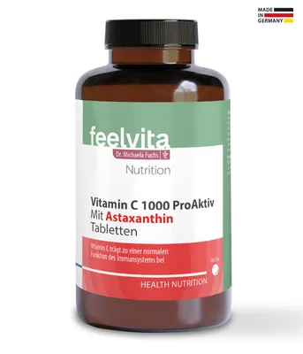 Produktbild von Genius Feelvita Nutrition Vitamin C 1000 | 180 Kapseln