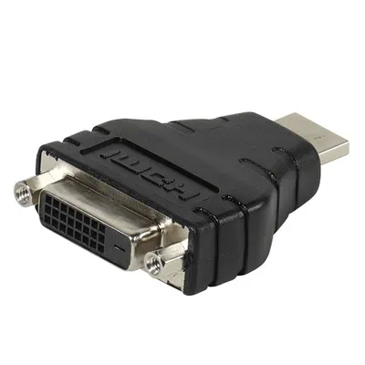 Produktbild von ViVanco™DVI/HDMI Adapter, HDMI M, DVI FM, Schwarz