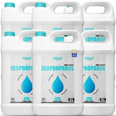 Obrázok produktu pre Izopropanol 30 l 99,9 % IPA čistiaci alkohol odmasťovač pre elektroniku GiDeli