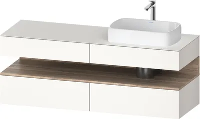 Produktbild von DURAVIT QA4778055840000 QTG KWTU WH Ek. 1600x550x600 Wß Smt H