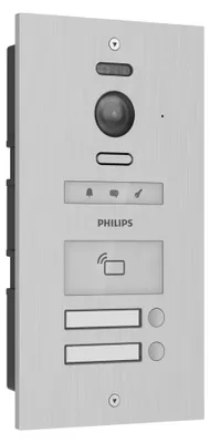 Produktbild von Philips WelcomeHive Pro 2 Videosprechanlage 2TN Außeneinheit
