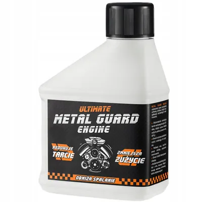 Produktbild von Metal Guard ENGINE Motoröl-Additiv 300 ml Öladditiv für Benzin Diesel, Reibungsreduzierung, Verschleißschutz, Start-Stop, DPF GPF Turbo