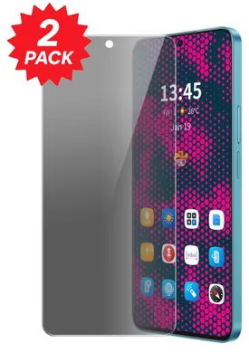 Immagine prodotto di 2 protezioni in vetro temperato per display Xiaomi Redmi Note 17, con protezione della privacy e durezza 9H