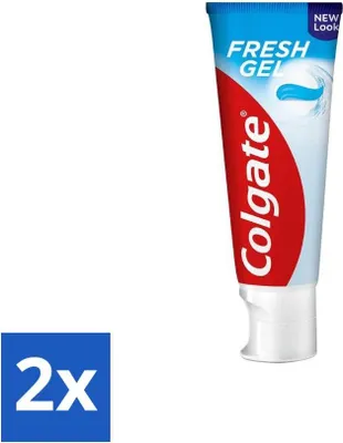 Image de Dentifrice Colgate Fresh Gel 75 ml - paquet avantage - 2 pièces