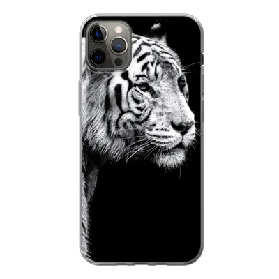 Produktbild von MuchoWow® Handyhülle Schutzhülle Hülle für iPhone 13 Pro Max Tiger - Wilde Tiere - Licht Silikon Softcase Handy Hülle - Mobiltelefon