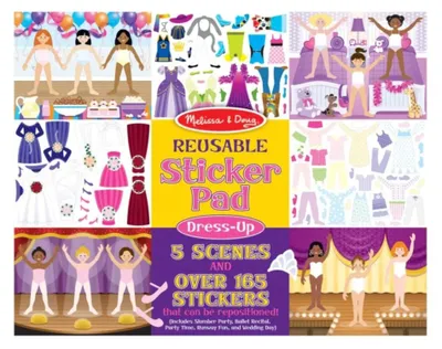 Imagen del producto de Calcomanías reutilizables de la marca MODA, de Melissa & Doug