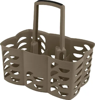 Produktbild von Gies 708476 Flaschenträger für 6 Flaschen 30,5x21x31cm EcoRecycled taupe (4er Pack)