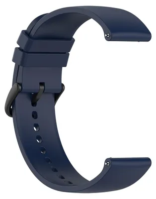 Obrázek produktu pro Techsuit – řemínek Watchband 20 mm (W001) pro Samsung Galaxy Watch 4 / 5 / Active 2, Huawei Watch GT 3 (42 mm) / GT 3 Pro (43 mm) – tmavě modrý