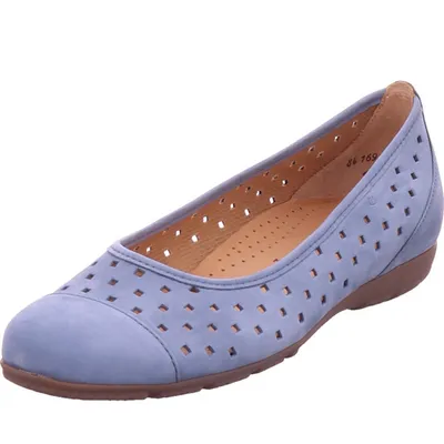 Produktbild von Gabor Damen Ballerina in Blau, Größe 3.5