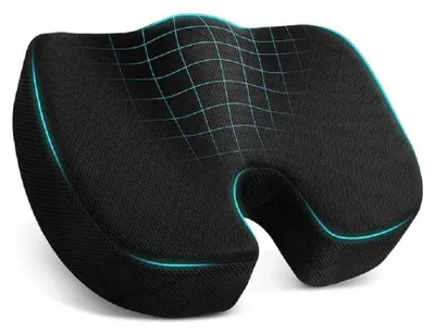 Image de Coussin de siège en forme de U, ergonomique, pour voiture et bureau