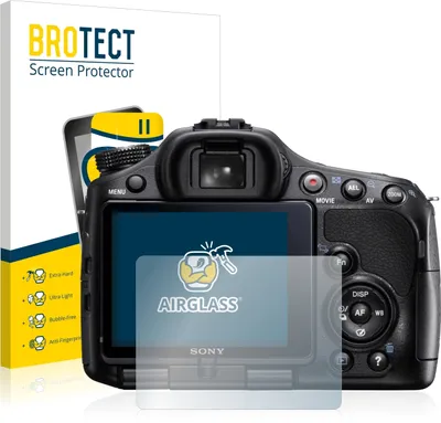 Produktbild von BROTECT Schutzglas für Sony Alpha 57 (SLT-A57) Schutzfolie Panzer Folie Glas Display Schutz klar