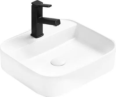 Produktbild von Mexen Sofia Aufsatzwaschbecken 45 x 40 cm, weiß - 22154500