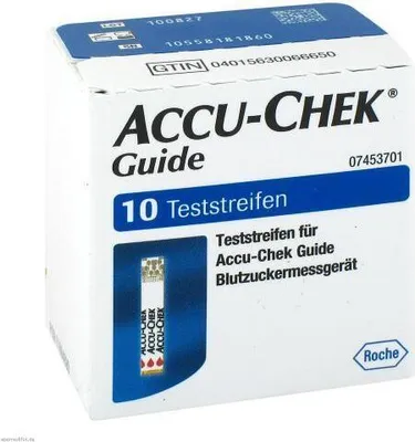 Obrázok produktu pre Testovacie prúžky Accu-Chek Guide 1X10 ks