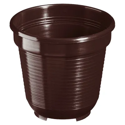 Produktbild von Geli Blumentopf STANDARD Braun Ø  6 cm - Kunststoff